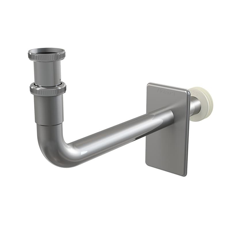 Alcaplast Kolano metalowe DN32 z nakrętką 5/4", A438