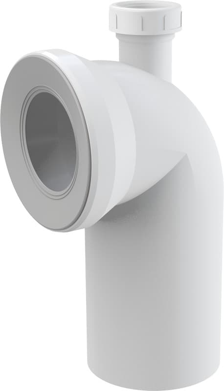 Alcaplast Przyłącze WC z podłączeniem DN40 - kolano 90°, A90-90P40