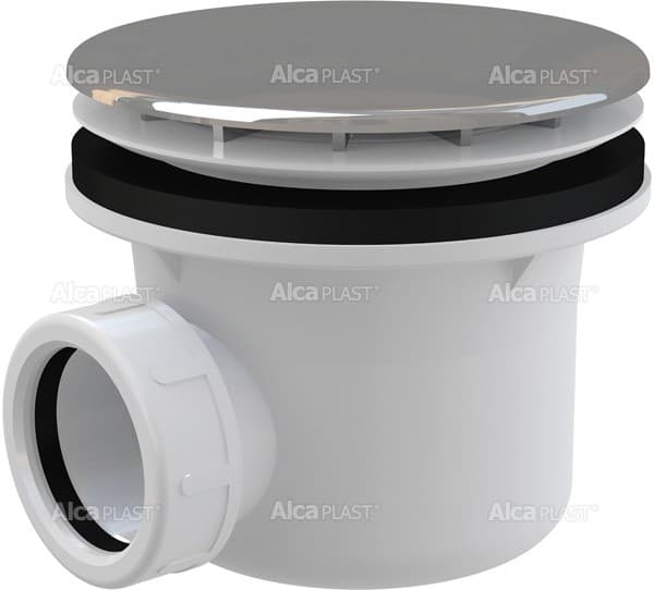 Alcaplast Syfon brodzikowy, korek chrom, A49CR