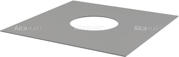 Alcaplast Hydroizolacyjny kołnierz samolepiący kratki podłogowej 300×300 mm, AIZ1