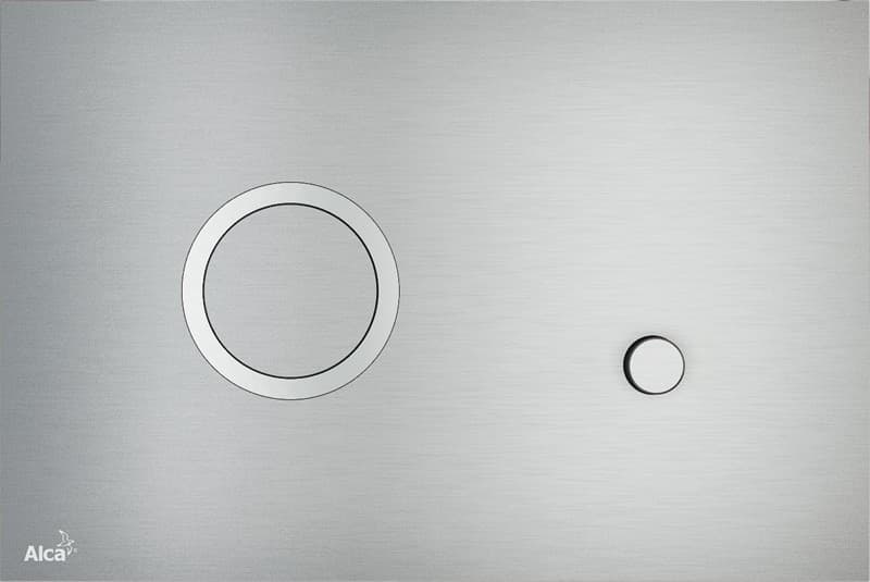 Alcaplast Przycisk sterujący do systemów podtynkowych FLAT ALUNOX (stal nierdzewna-półmat/połysk) STING-INOX