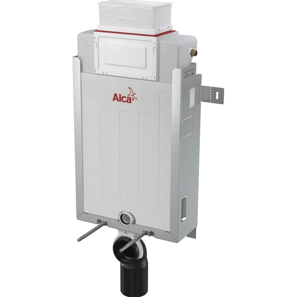 Alcaplast Renovmodul - Podtynkowy system instalacyjny do zabudowy ciężkiej z kontrolą górną lub przednią AM119/1000