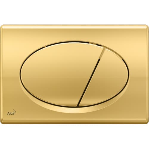 Alcaplast Przycisk sterujący do systemów podtynkowych (złoty-połysk) M75
