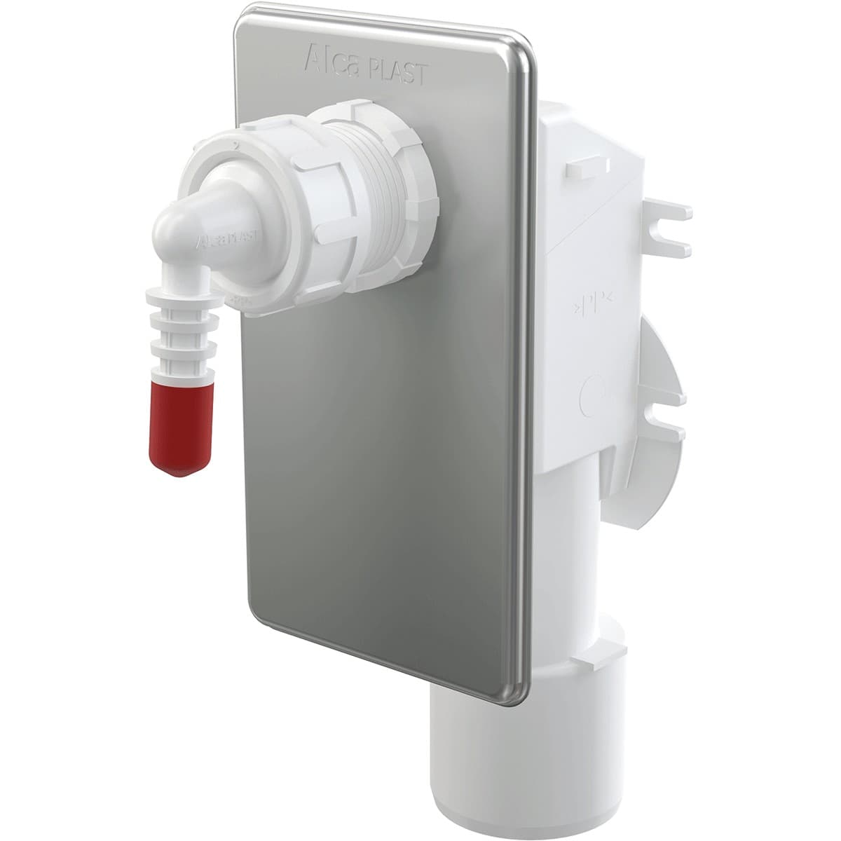 Alcaplast Syfon podtynkowy do odprowadzania kondensatu, nierdzewny DN40 i DN50, AKS7