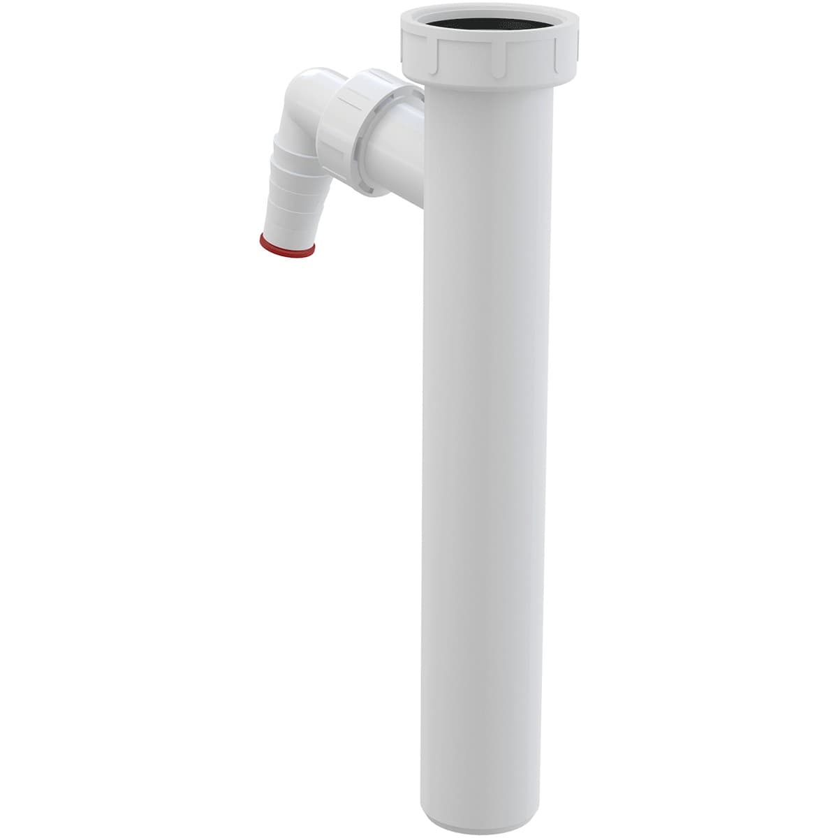 Alcaplast Rura do syfonu zlewozmywaka z nakrętką 6/4" z przyłączem, A44MS