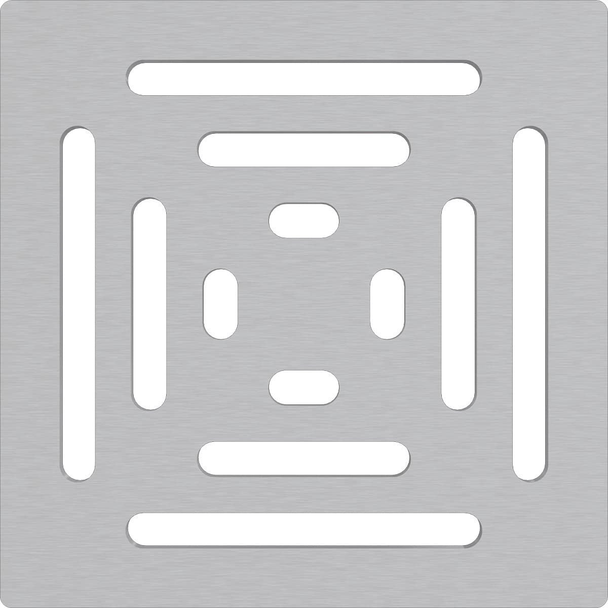 Alcaplast Kratka ściekowa 102×102 mm, stal nierdzewna, MPV012