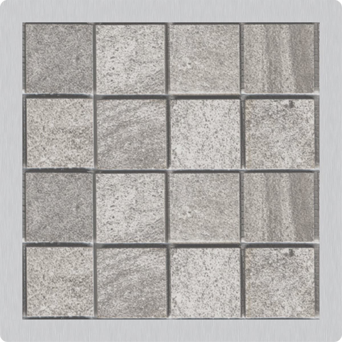 Alcaplast Kratka ściekowa 92×92 mm, stal nierdzewna do wypełnienia płytką, MPV016