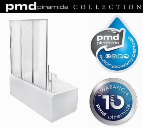 PMD Piramida - Parawan nawannowy 3-elementowy Ambition Premium 3s 130x140
