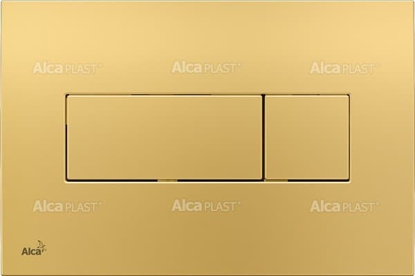 Alcaplast Przycisk sterujący do systemów podtynkowych (złoty-połysk) M375