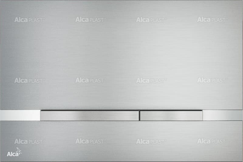 Alcaplast Przycisk sterujący do systemów podtynkowych (metal-mat/połysk) STRIPE