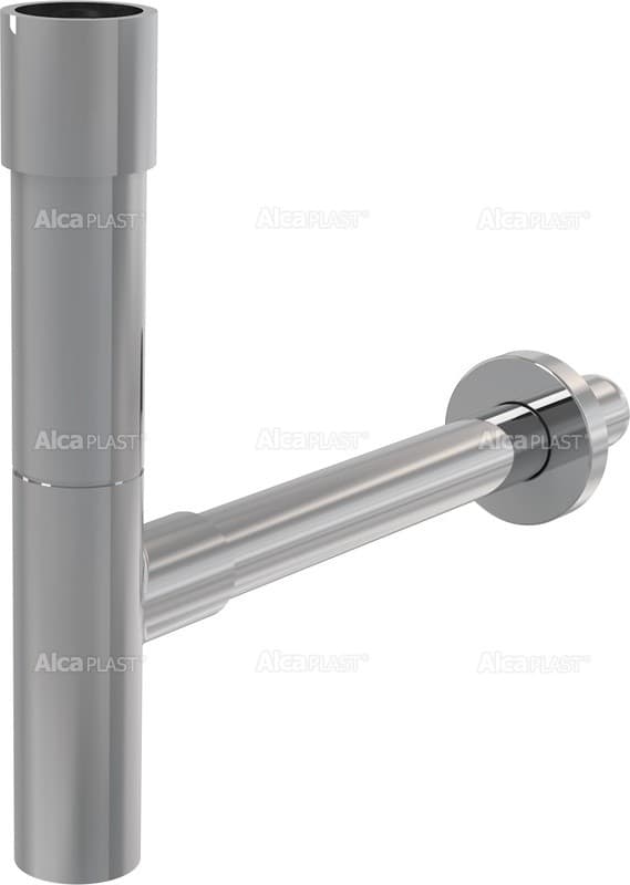 Alcaplast Plósyfon umywalkowy DN32 DESIGN metalowy, masywny A402