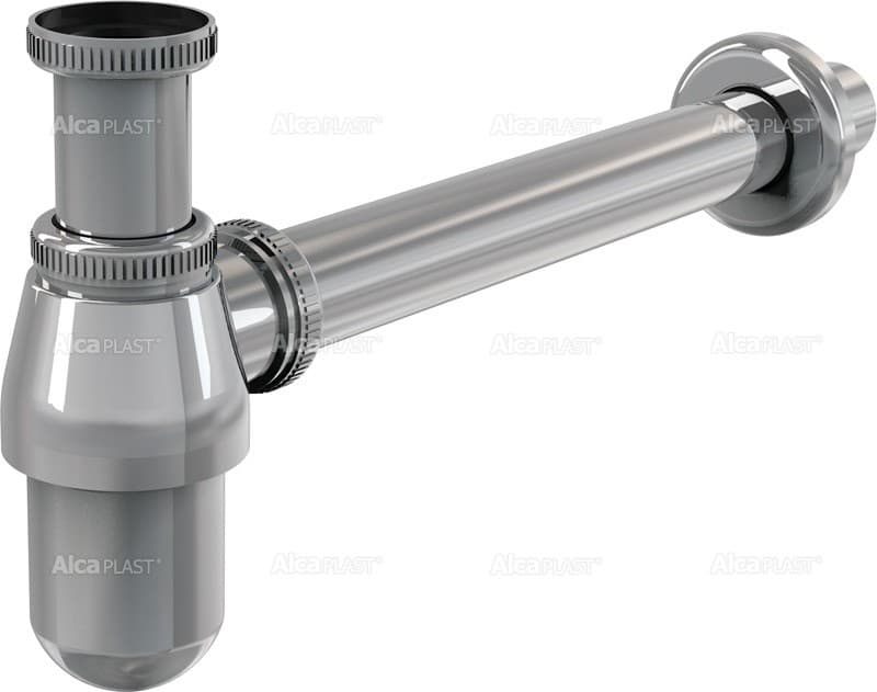 Alcaplast Półsyfon umywalkowy DN32 z nakrętką 5/4" metalowy, A431