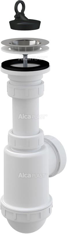 Alcaplast Syfon zlewozmywaka sitko nierdzewne DN70, A441-DN50/40