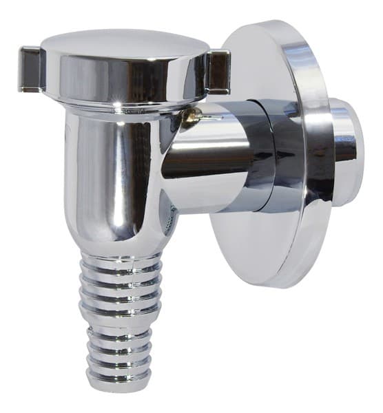 Alcaplast Syfon pralkowy kątowy chrom APS1